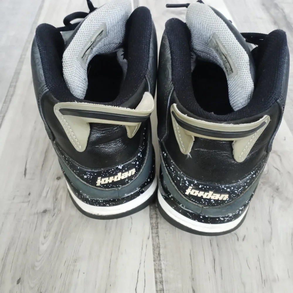 Nike Air Jordan Dub Zero Charcoal Wolf Grey Men's Size 10 Shoes